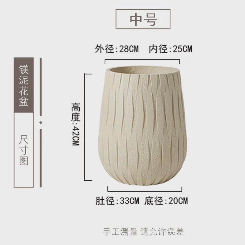 镁泥花盆特大号家居商场绿植装饰花器轻奢时尚新款落地浮雕盆面,鲜花速递/花卉仿真/绿植园艺,花盆,淘宝优惠券,粉丝福利购,淘宝优惠卷