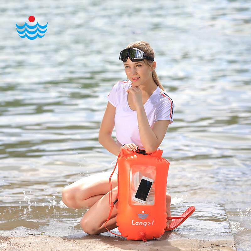l902跟屁虫漂流袋游泳浮漂通话防溺水自救生手机支持水中包囊浪姿