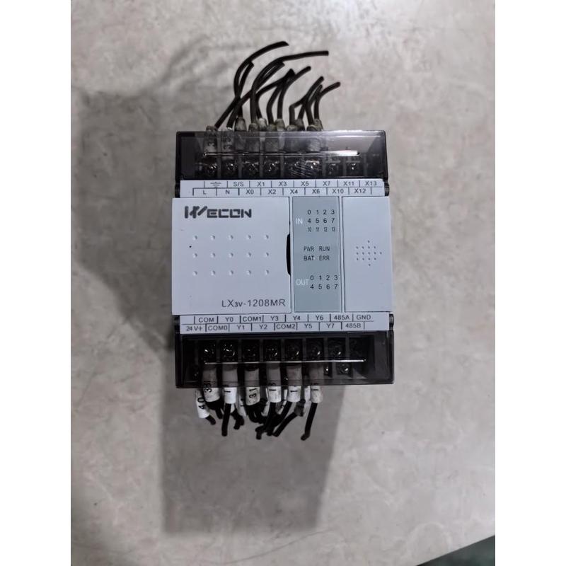 议价维控PLC模块LX3V-1208MR-A2 原装拆机件 二手