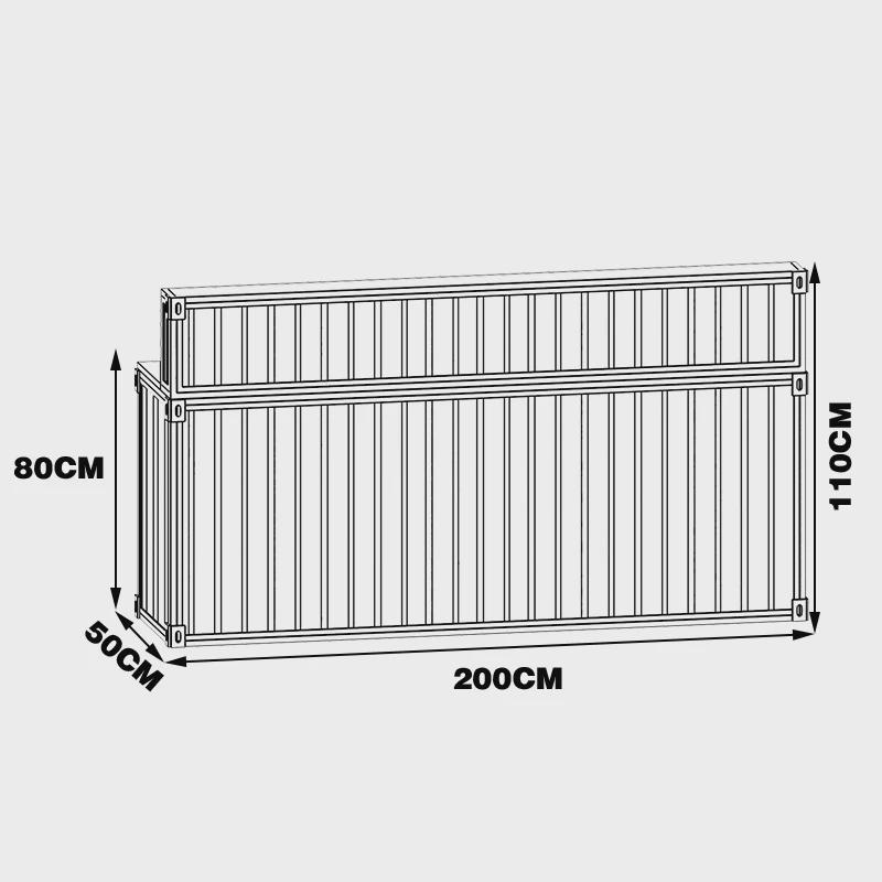 收银台店铺小型网红简约铁艺小小吧台迷你复古潮店工业风前台柜台