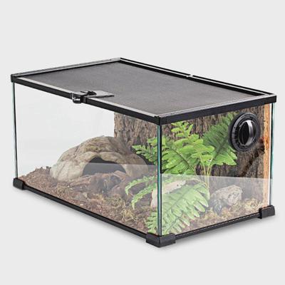 Reptizoo瑞皮爬宠角蛙饲养箱蜥蜴蜘蛛乌龟守宫爬虫玻璃缸雨林缸蛇