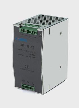 导轨式开关电源dr-120w大功率电源12v10a直流电源工业控制柜电源