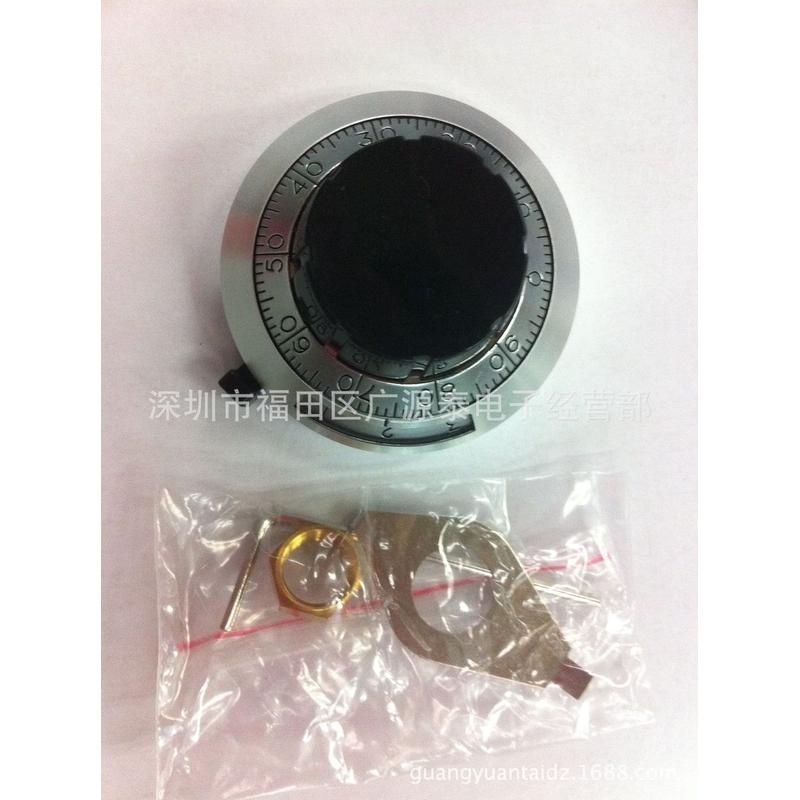 3590电位器旋钮bi刻度盘刻度电位器旋钮rb带旋钮带锁数字旋钮