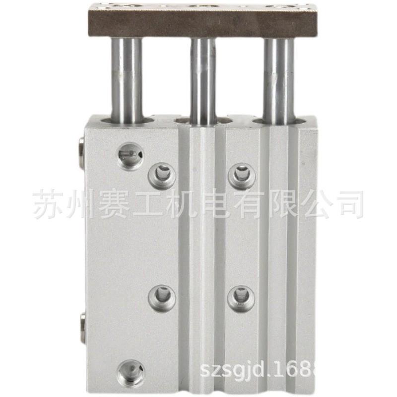 亚德客型三三杆轴带导杆气缸小型气动tcm20x20x25x30x40x50x60x70