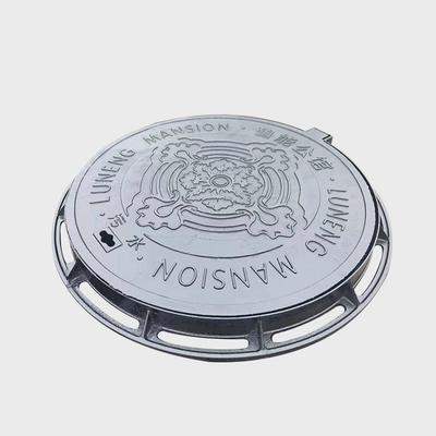 球墨铸铁井盖市政雨水排污圆形井盖500*600电力下水道工程井盖