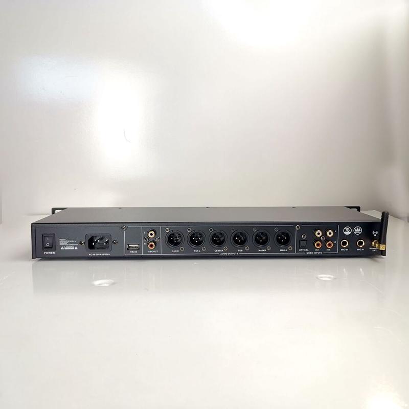 k-510b前级效果器ktv啸叫混响器卡拉ok专业防数字器dsp音频处理器