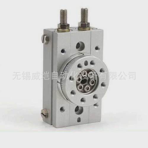 smc调整旋转气缸msqa10a带摆台螺钉