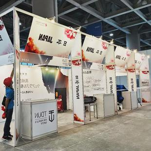 八棱柱展会工程展位展厅搭建服务标摊标准服务展览器材展具销售