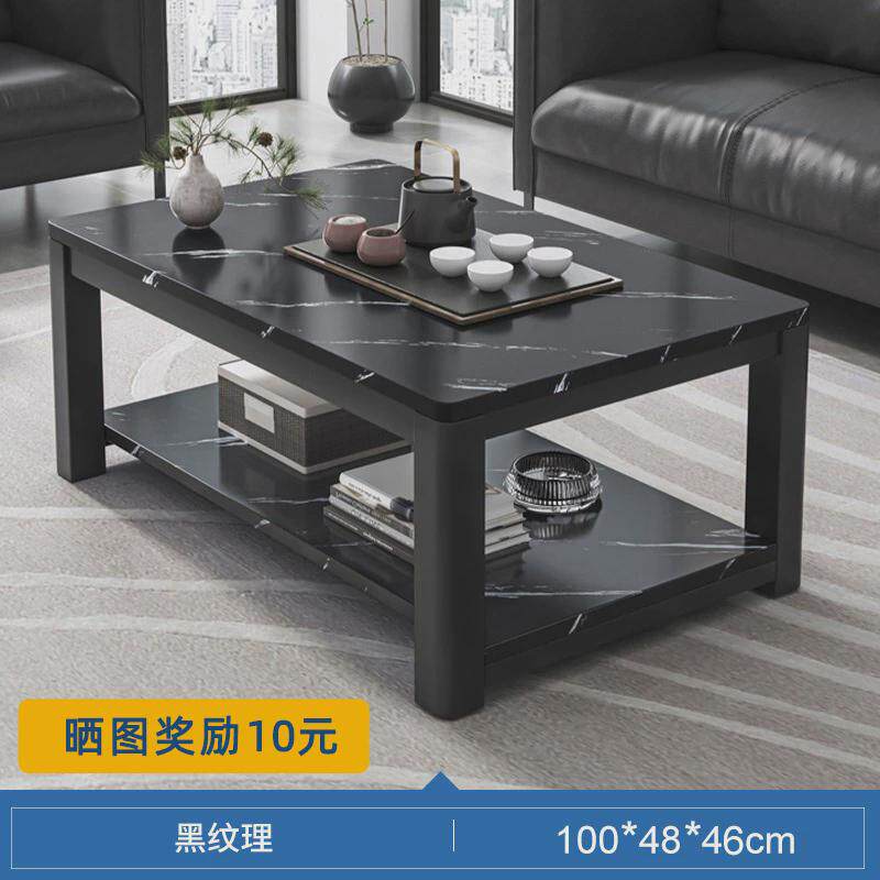 茶几客厅家用现代简约办公室钢化玻璃小户型出租屋茶几荼桌小桌子