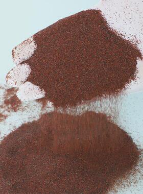 红色石榴石砂厂家喷砂磨料60刀水目砂喷砂除锈水刀切割金刚砂