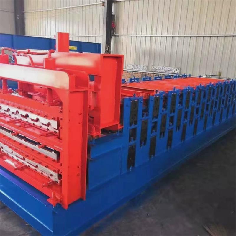 压瓦设备厂家直供琉璃瓦压瓦机彩钢瓦机厂家全自动琉璃压瓦机