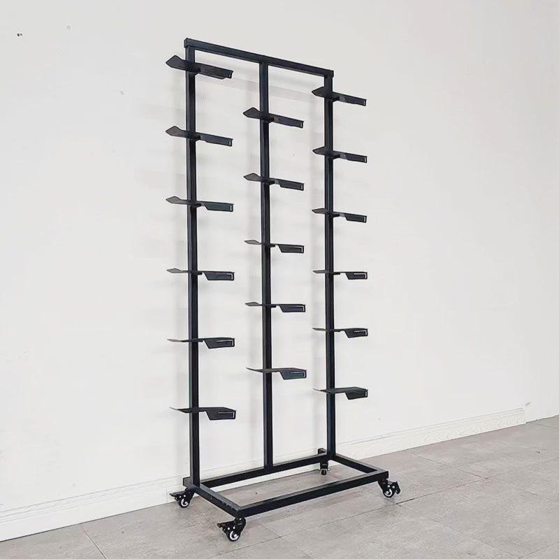 商场服装店多层创意运动鞋店鞋架展示架货架单双面落地铁艺鞋展架
