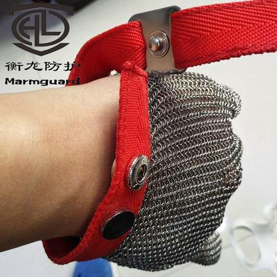 五指防切割电锯手套多功能园艺防护钢丝手套工业耐磨裁床防割手套