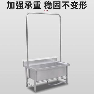 学校拖把池家用阳台卫生间不锈钢工厂用拖布池墩布池加厚拖把池
