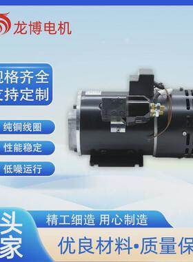 励磁直流单元刷电机大功率1500w12v24v液压动力有电机
