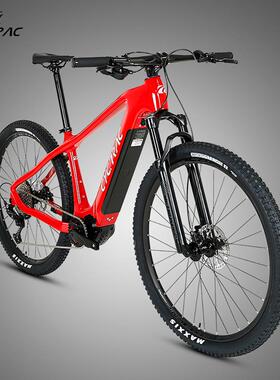 EM8碳纤维山地车12变速避震越野M510中置电机电助力山地车自行车