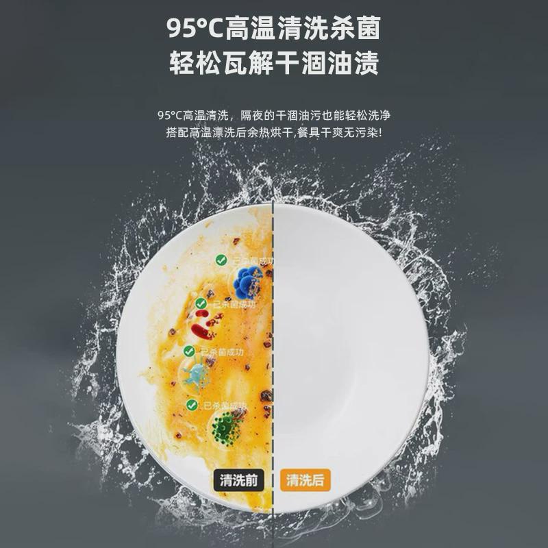 揭盖式洗碗机商用加大双泵食堂饭店大小型全自动餐具清洗碗刷碟机