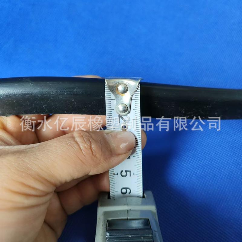 硅胶e型蒸饭车密封条烧烤炉门黑色硅胶对接密封圈减震钢瓶橡胶圈