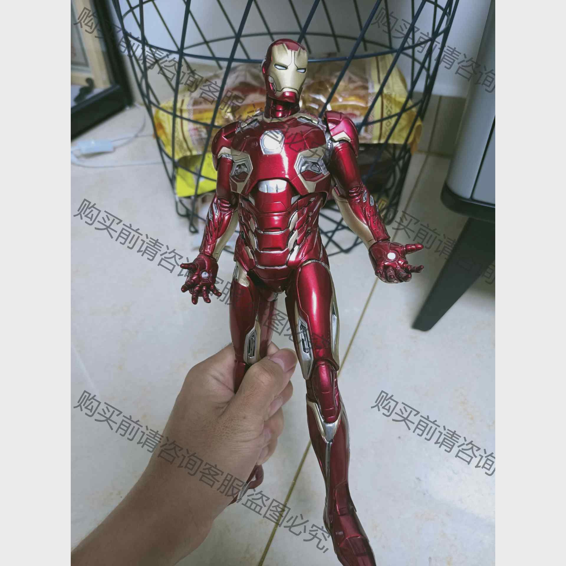 议价正版漫威复仇者联盟钢铁侠1/6手办mk45模型摆件礼物 需议价