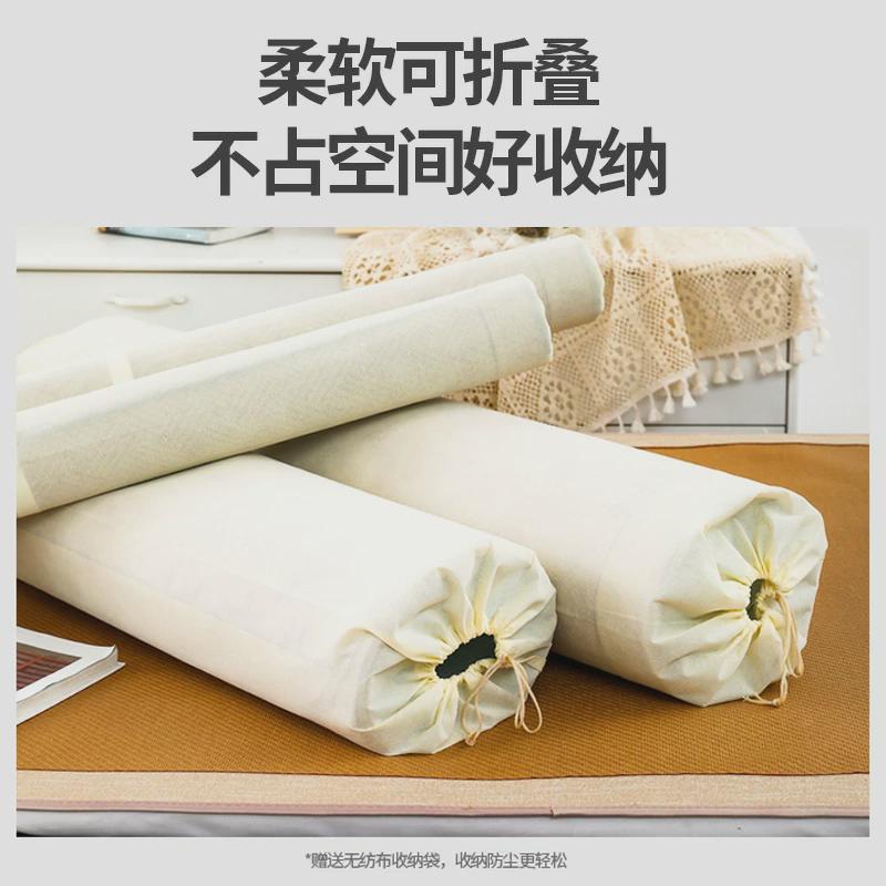 86M0双面席子单人双人学生宿舍凉席藤席儿童凉席0.81.51.8米凉席