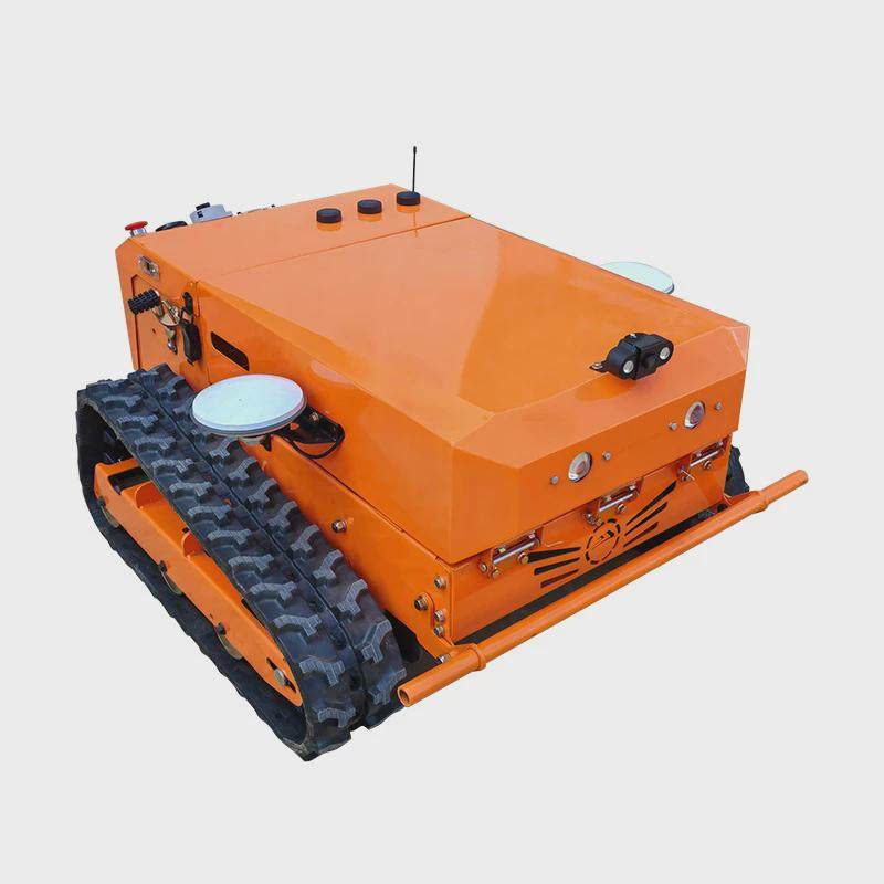 成峰纯电动北斗导航遥控割草机园林草地开荒无人驾驶履带式割草机