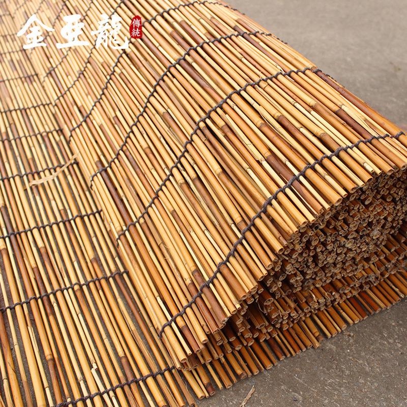 热销厂家热销门帘夏季芦苇编织芦苇帘室内草编帘碳化芦苇帘子