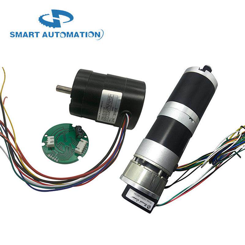厂家定制63mm直流功率12v24v36v48v无刷电机50w100w300w