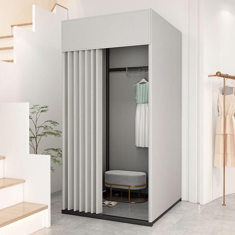 商场临时移动试衣间服装店落地可携式可折叠简易更衣室syj换衣间