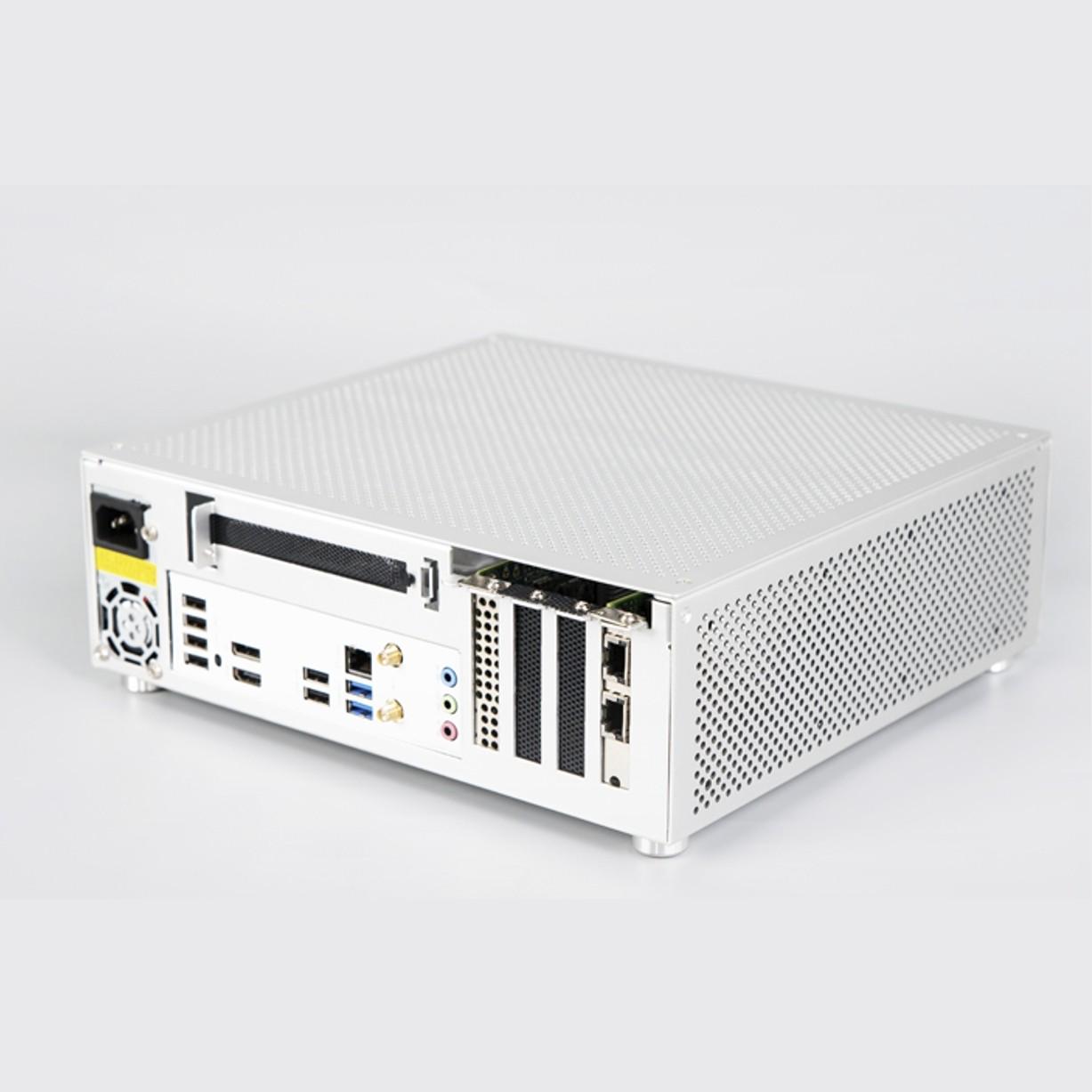 8升全铝机箱屏幕半高matx迷你机箱 3.5寸IPS屏，nas机箱，ATX
