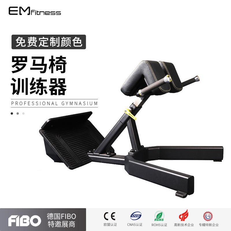 健身房商用罗马凳多功能腰腹训练器山羊挺室内可调节哑铃凳健身椅