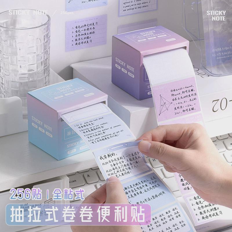 Pull out post it notes with the questions Sticky paper