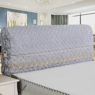 51n床头套夹棉装 饰加厚皮床实木床头防尘罩床靠背套保护罩全包