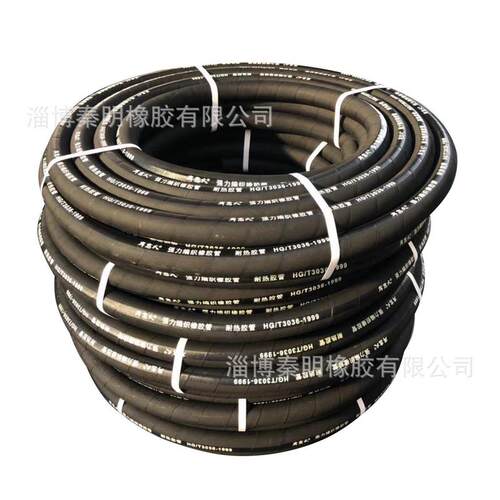热管epdm材质耐霹雳火耐高温黑橡胶管25mm1寸化工厂用过蒸汽19mm