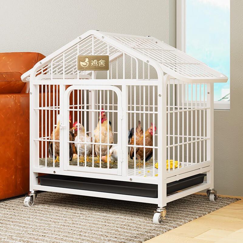 鸡笼子家用室外户外鸡舍鸡窝鸭笼铁丝网阳台养殖笼大号家禽宠物笼