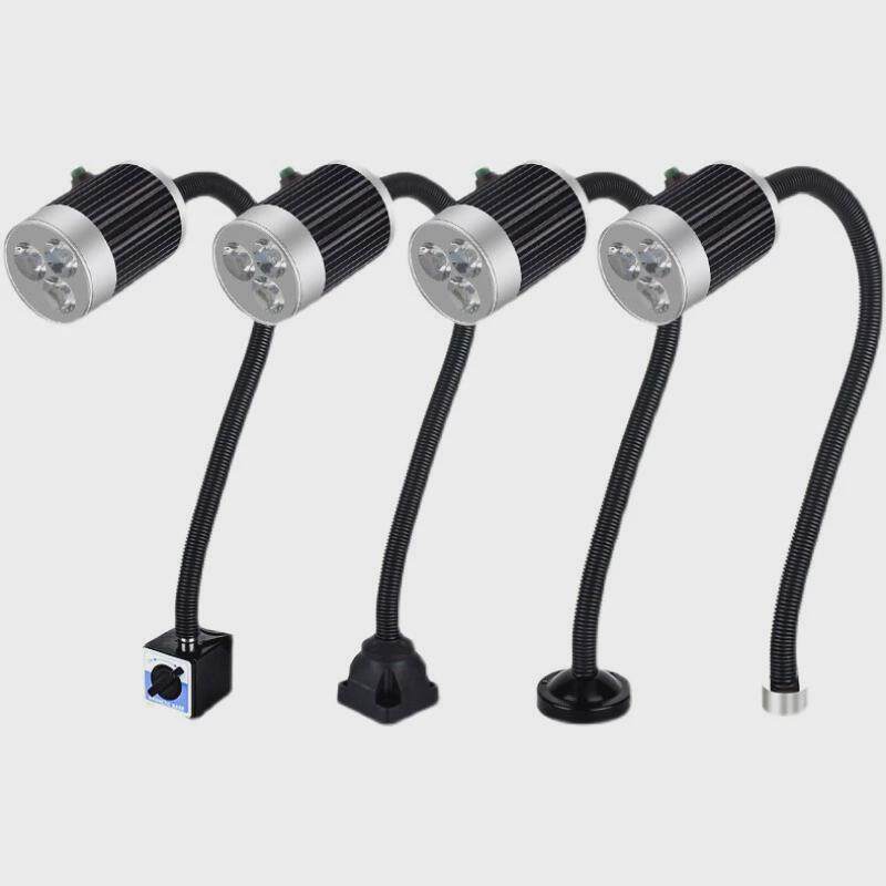 led机床工作灯24v冲床铣床照明灯36v车床灯220v台灯磁性工业磁铁
