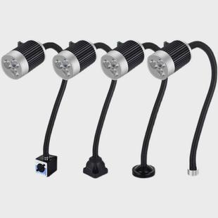 led机床工作灯24v冲床铣床照明灯36v台灯灯220v磁铁磁性工业车床