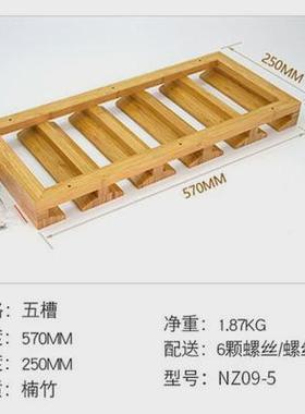 红酒杯架悬挂倒挂创意家用竹制吧台高脚杯架实木酒杯收纳架