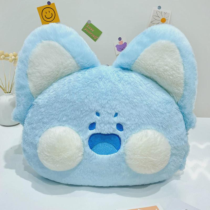 艾斯德睡觉喵圆形抱枕被两用办公室午休嘟嘟空调被汽车小憩靠枕