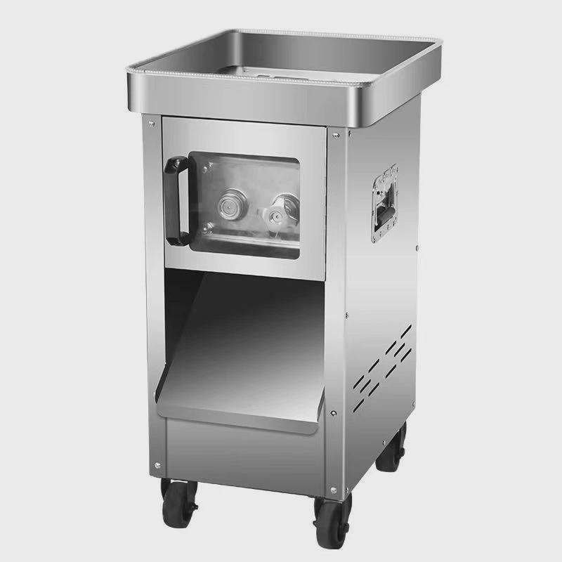 切肉机商用电动切肉机切片切丝机全自动鲜肉多功能不锈钢可拆卸