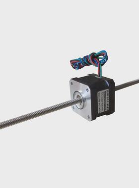 43f4k-05螺杆电机42丝杆电机nema176.35直径丝杆0.28nm