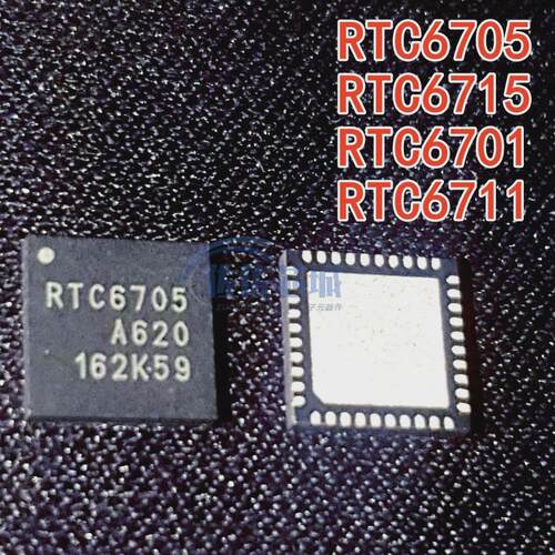RTC6705 RTC6715 RTC6701 RTC6711 QFN40 5.8G无线模拟视频传输