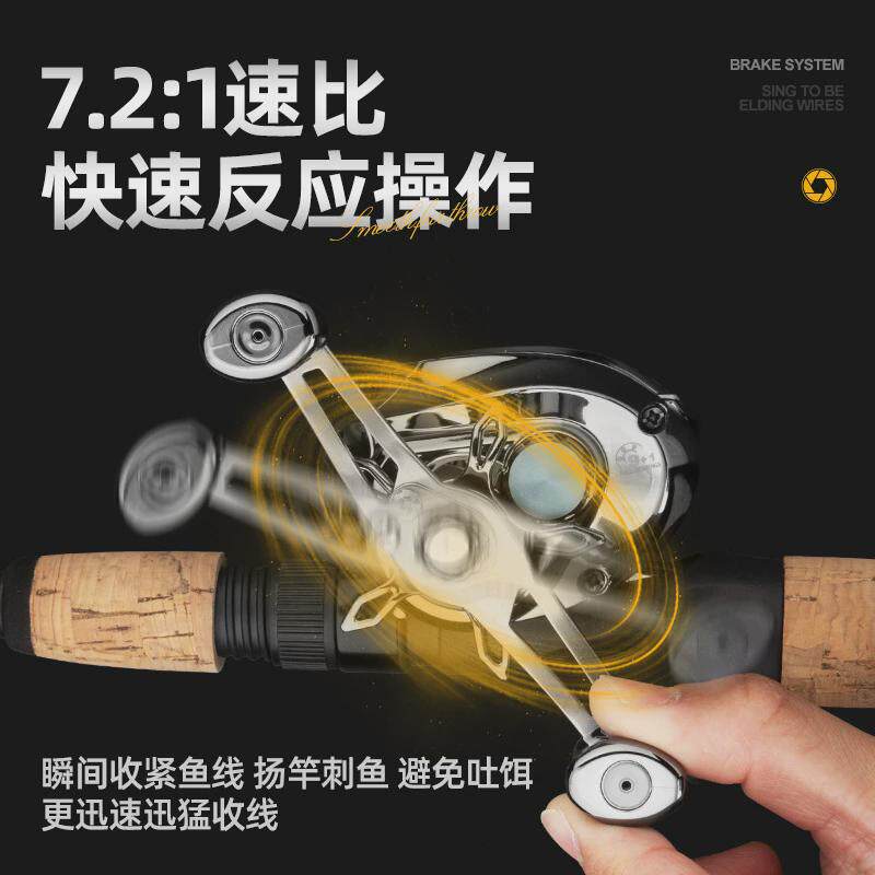 VANFOSH万福士阿姆斯水滴轮泛用微物路亚轮打黑远投防炸线渔轮