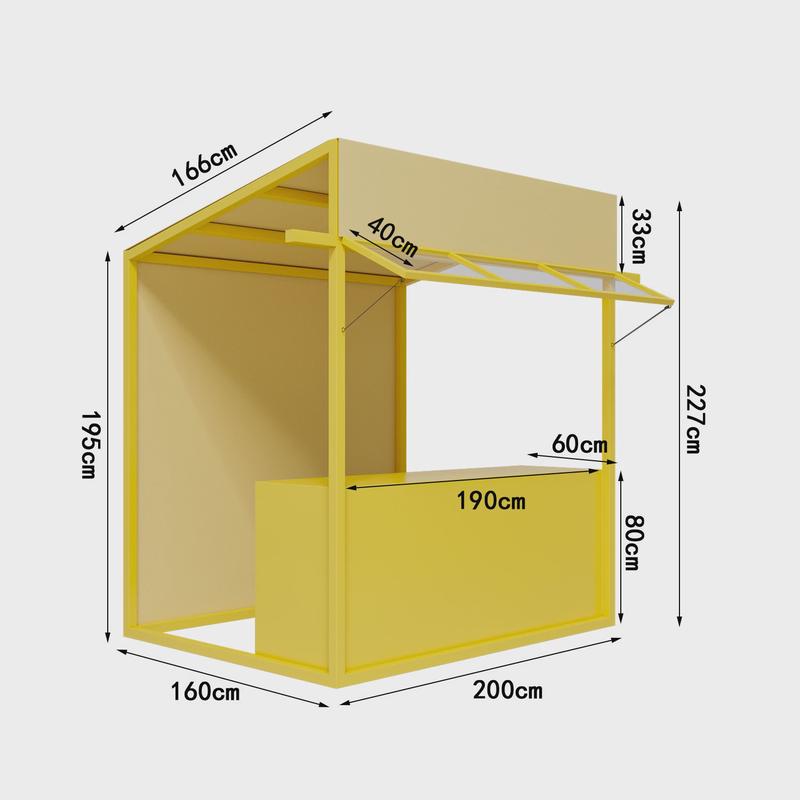 夜市集市摊位架摆摊架商业街活动移动促销架创意棚花车促销展示架