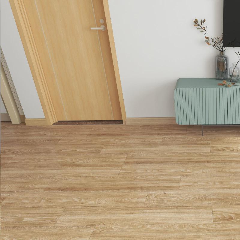 学校木纹spc锁扣地板厂家家装自贴卡扣式地板酒店卧室石塑地板