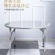 简易304不锈钢餐桌现代便捷吃饭宵夜大排档食堂酒席可折叠桌