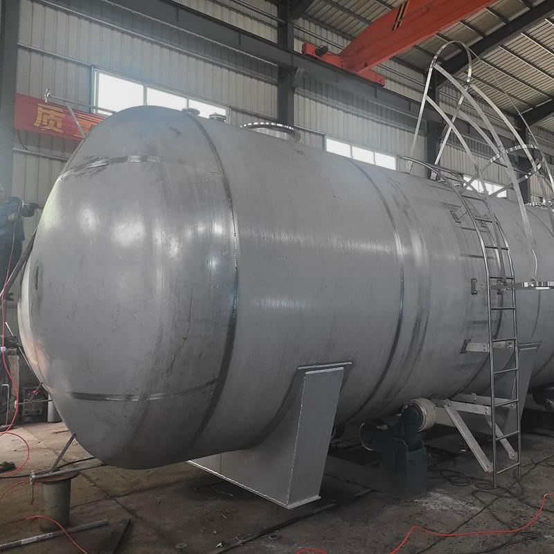 厂家直销卧式液体不锈钢储罐压力容器储罐立卧式储油罐定制安装
