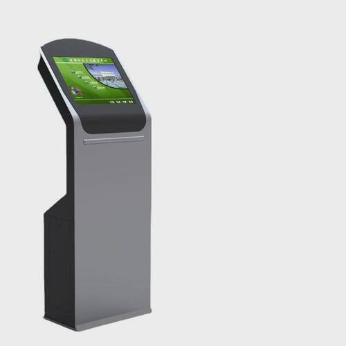 聚徽1922英寸落地式智能触摸屏查询一体机立式自助终端机带键盘