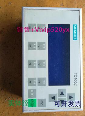 现货供应西门子触摸屏TD400C6AV6640-0AA00-0AX0实物照片品质保证