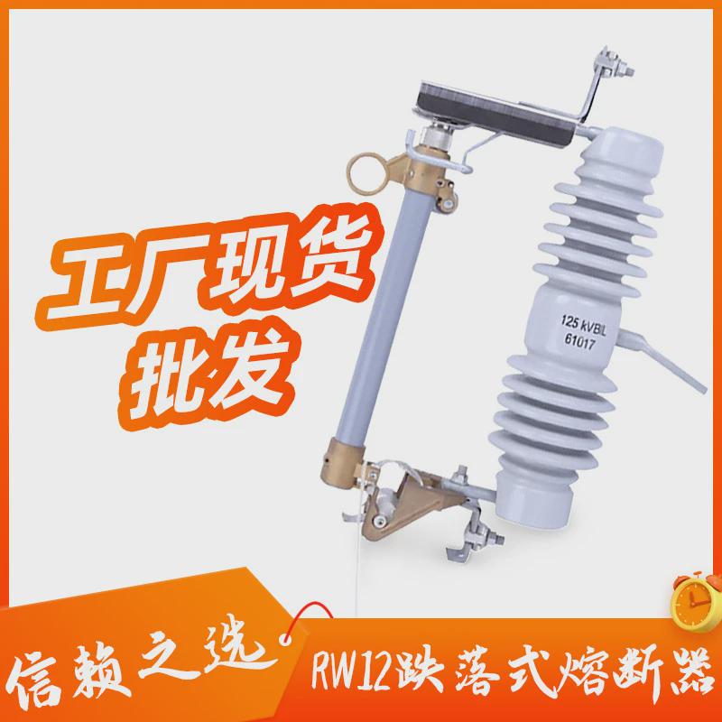 跌落式熔断器10KV高压户外RW12-15/100A-200A变压器令克保险开关