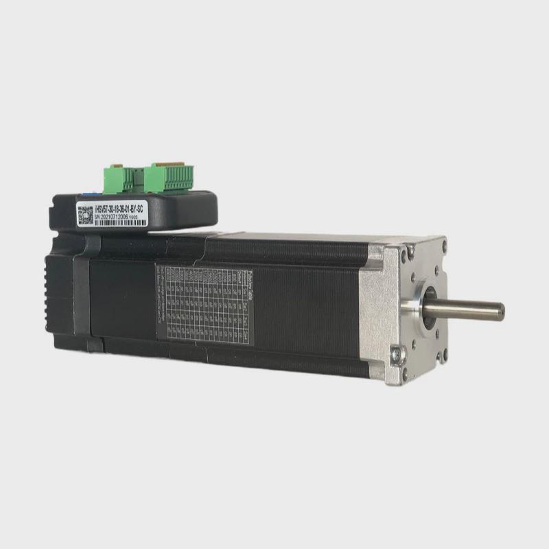 杰美康ihsv57-30-18-36一体化交流驱动器马达伺服180w36v煞车电机